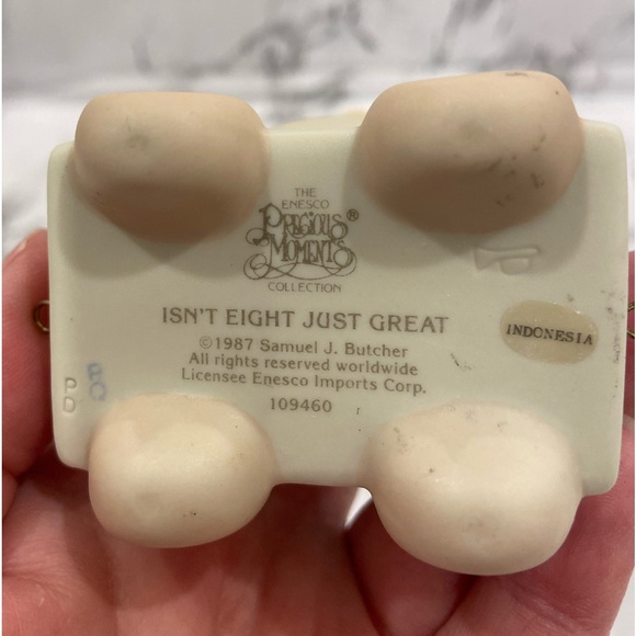 *Vintage 1987* Precious Moments Birthday Train, Ostrich Age 8 - Picture 4 of 6